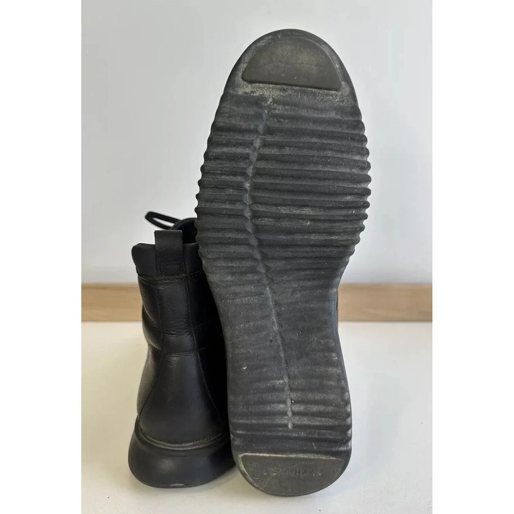 Cole Haan 2.Zerogrand City C25557 Mens 12 Black Leather Casual Dress Boots‎